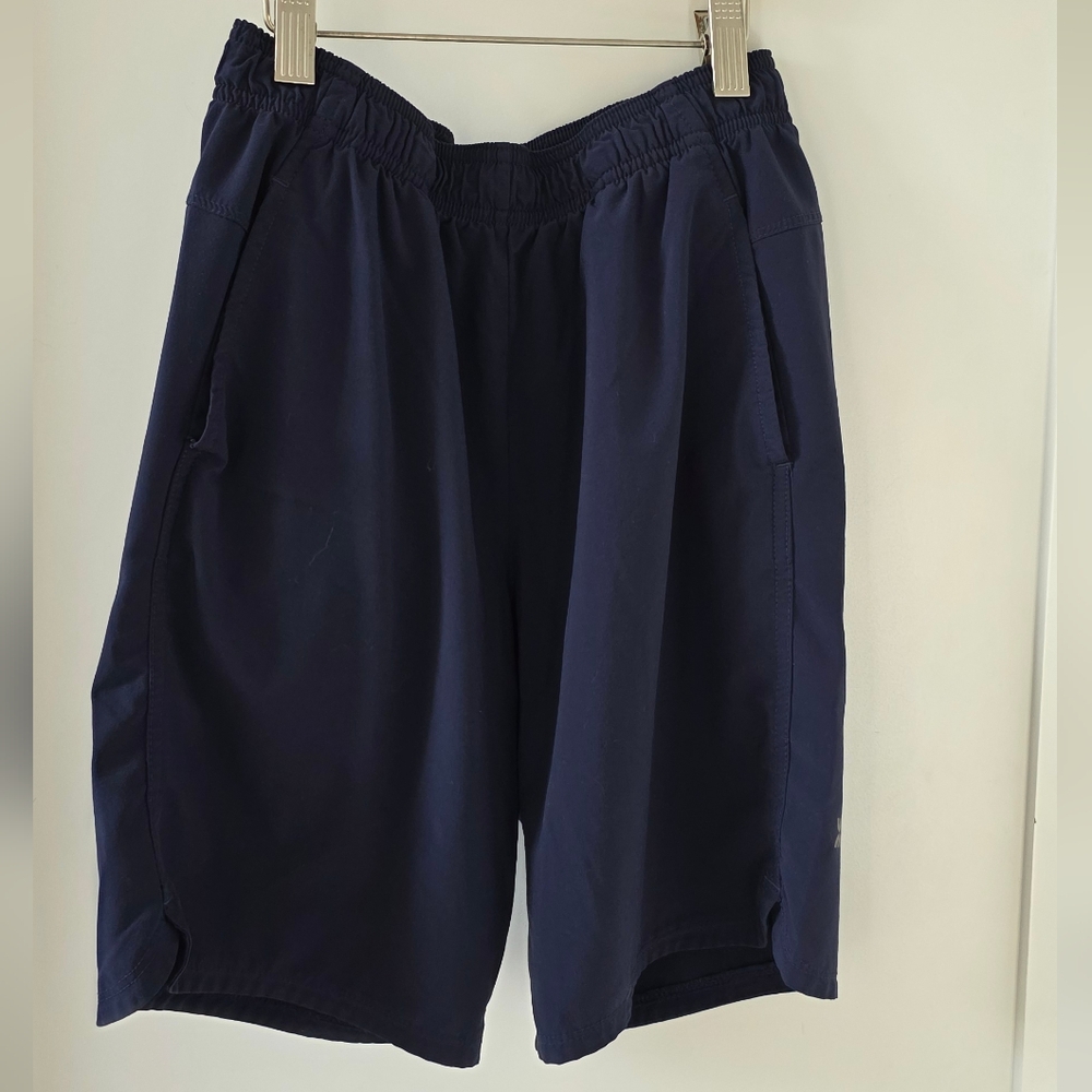 All in Motion Dark Blue Athletic Shorts